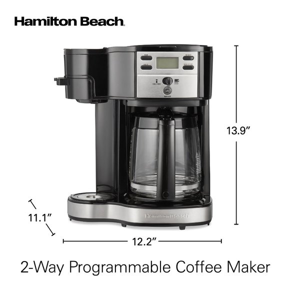 Hamilton Beach 2-Way Programmable Coffee Maker - Picture 8 of 8